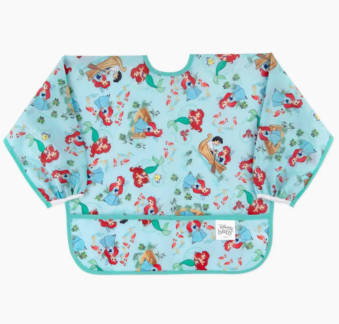 Bumkins Sleeved Bib: Ariel