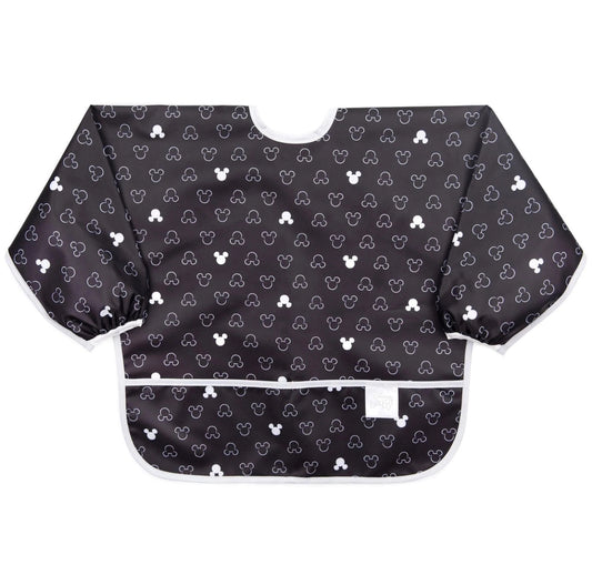 Bumkins Sleeved Bib: Mickey